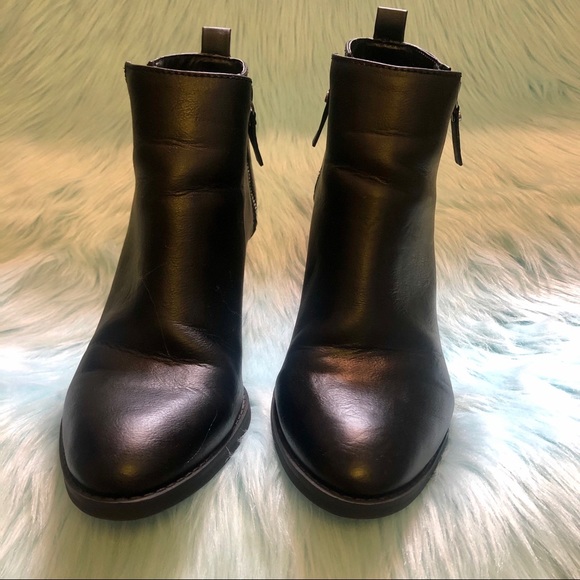 Sz. 9 Black Ankle Boots - Picture 14 of 16